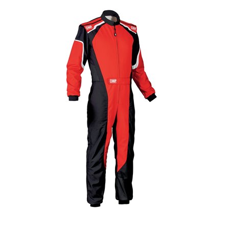 TRAJE DE CARRERAS KS-3 KART (PARA NIÑOS) NEGRO/ROJO TALLA 120 (NIÑOS)