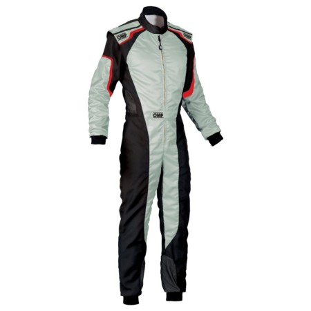 TRAJE DE CARRERAS KS-3 KART GRIS/NEGRO TALLA 60