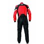 TRAJE DE CARRERAS KARTING OMP KS-3X ART  FIA 8877-2022 (ADULTO) NEGRO / ROJO TALLA 58