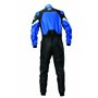 TRAJE DE CARRERAS KARTING OMP KS-3X ART  FIA 8877-2022 (NIÑO) NEGRO / AZUL TALLA 120