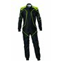 TRAJE DE CARRERAS KARTING OMP KS-3X ART STYLE 2 FIA 8877-2022 (ADULTO) NEGRO/AMARILLO FLUOR TALLA 44