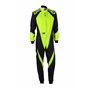 TRAJE DE CARRERAS KARTING OMP KS-3X FIA 8877-2022 (ADULTO) NEGRO / AMARILLO FLUOR TALLA 42