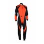 TRAJE DE CARRERAS KARTING OMP KS-3X FIA 8877-2022 (ADULTO) NEGRO / NARANJA FLUOR TALLA 62