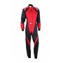 TRAJE DE CARRERAS KARTING OMP KS-3X FIA 8877-2022 (NIÑO) NEGRO / ROJO TALLA 150