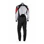 TRAJE DE CARRERAS KARTING OMP KS-3X FIA 8877-2022 (NIÑO) GRIS / NEGRO TALLA 130