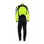 TRAJE DE CARRERAS KARTING OMP KS-3X FIA 8877-2022 (NIÑO) NEGRO / AMARILLO FLUOR TALLA 140