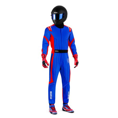 TRAJE KARTING SPARCO K48 THUNDER AZUL/ROJO TALLA 140