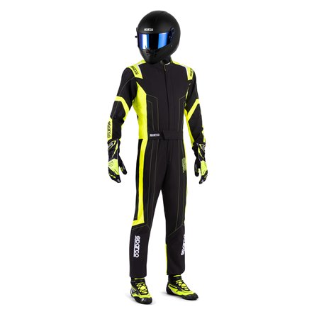 TRAJE KARTING SPARCO K48 THUNDER NEGRO/AMARILLO TALLA M
