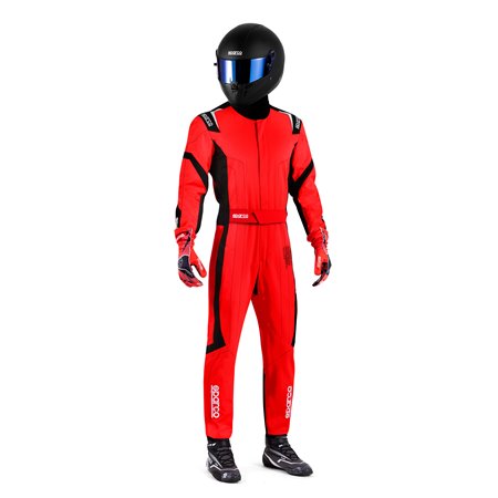 TRAJE KARTING SPARCO K48 THUNDER ROJO/NEGRO TALLA S