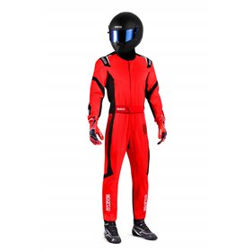 TRAJE KARTING SPARCO K48 THUNDER ROJO/NEGRO TALLA 150