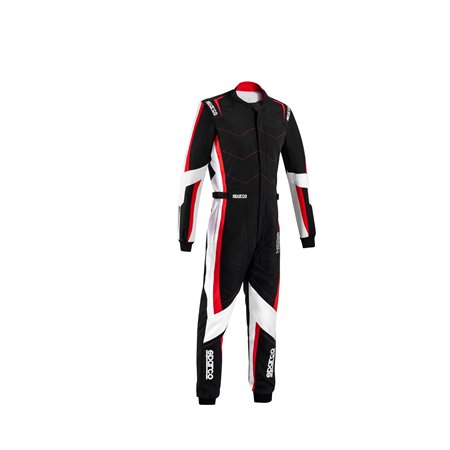 TRAJE KARTING SPARCO K48 KERB NEGRO/ROJO TALLA M