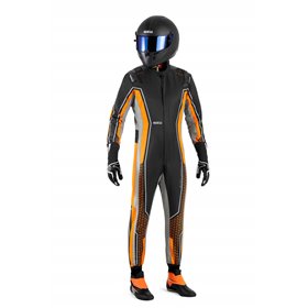 TRAJE KARTING SPARCO K50 SUPERLEGGERA-K NEGRO/NARANJA TALLA 58