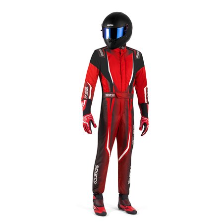 TRAJE K46 PRIME K INFINITY NEGRO/ROJO TALLA 58