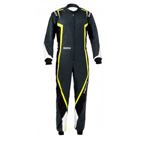 MONO K44 KERB GRIS/NEGRO/BLANCO/AMARILLO  TALLA M