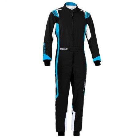 MONO K43 THUNDER TALLA XS NEGRO/AZUL