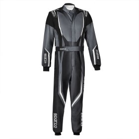 TRAJE DE KARTING SPARCO K46 PRIME K NIÑO TALLA 120 NEGRO/GRIS