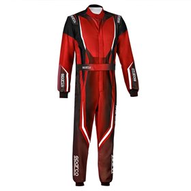 TRAJE DE KARTING SPARCO K46 PRIME K TALLA 46 NEGRO/ROJO