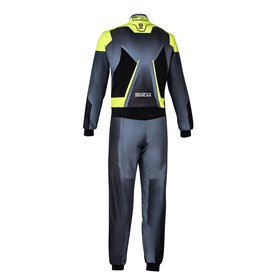 TRAJE DE KARTING SPARCO K46 PRIME K TALLA 48 NEGRO/AMARILLO FLUOR