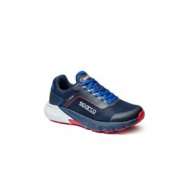 ZAPATILLAS SPARCO S-PARK LEON AZULES/ROJAS TALLA 37
