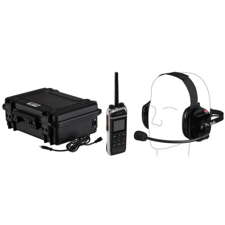 COMUNICACIÓN COCHE GT A CASCO ENLACE PITLANE ANALOGICO