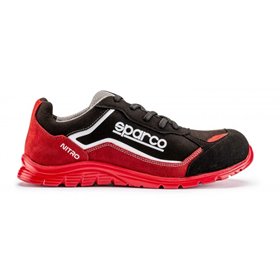 ZAPATILLAS SPARCO NITRO MARCUS TALLA 44 ROJA/NEGRA S3 SRC