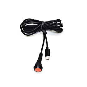 BOTÓN PTT DOBLE CON CONECTOR USB-C (PARA CONDUCTOR Y COCONDUCTOR, LONGITUD 2M)