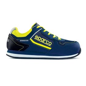 ZAPATILLAS SPARCO GYMKHANA DANI TALLA 42 AZUL MARINO/AMARILLO S1P SRC
