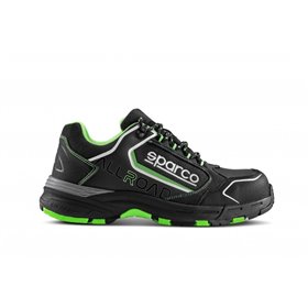ZAPATILLAS SPARCO ALLROAD BAKU TALLA41 NEGRO/VERDE S3 SRC