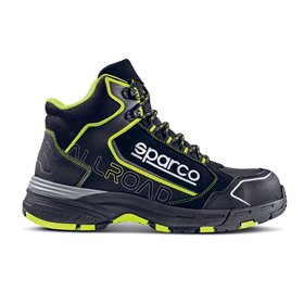 ZAPATO SEGURIDAD SPARCO ALLROAD-H MOTEGI NEGRA/AMARILLA S3 TALLA 48