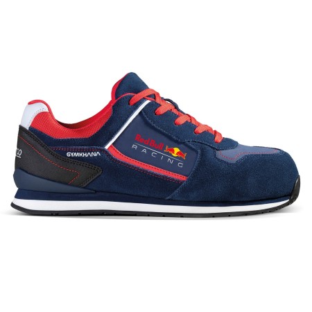 ZAPATO SEGURIDAD SPARCO GYMKHANA REDBULL S3 TALLA 42 AZUL MARINO/ROJO