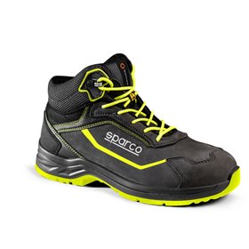 ZAPATO SEGURIDAD SPARCO INDY-H JURI S3 TALLA 36 GRIS/AMARILLO