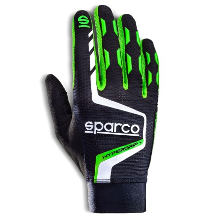 GUANTES HYPERGRIP+ T 09 NEGRO/VERDE