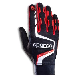 GUANTES HYPERGRIP+ T 10 NEGRO/ROJO