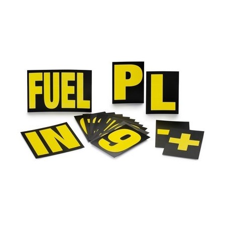 JUEGO DE NÚMEROS Y SÍMBOLOS SPARCO