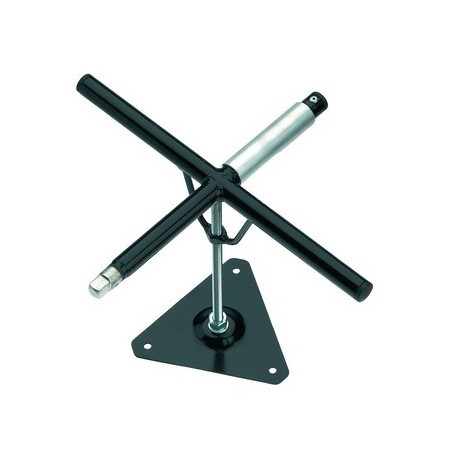 FIJACION DE RUEDA CON LLAVE DE CRUZ OMP