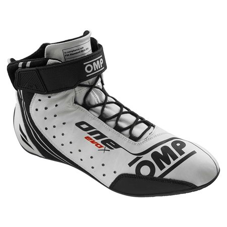 ZAPATILLAS OMP ONE EVO X MY2024 FIA 8856-2018 BLANCO TALLA 41
