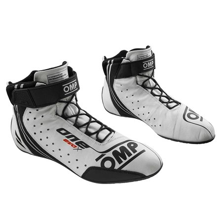 ZAPATILLAS OMP ONE EVO X MY2024 FIA 8856-2018 BLANCO TALLA 47