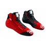 ZAPATILLAS OMP TECNICA MY2025 FIA 8856-2018 NEGRO / ROJO TALLA 46
