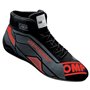 ZAPATILLAS OMP SPORT FIA 8856-2018 NEGRO/ROJO TALLA 37