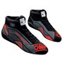 ZAPATILLAS OMP SPORT FIA 8856-2018 NEGRO/ROJO TALLA 40