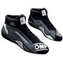 ZAPATILLAS OMP SPORT FIA 8856-2018 NEGRO/BLANCO TALLA 47