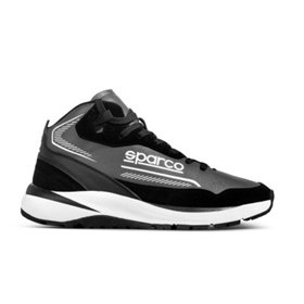 BOTINES FAST TALLA 47 NEGRO/BLANCO