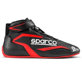BOTINES FORMULA 8856-2018 TALLA 42 NEGRO/ROJO