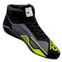 ZAPATILLAS OMP SPORT FIA 8856-2018 NEGRO / AMARILLO FLUO TALLA 45