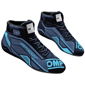 ZAPATILLAS OMP SPORT FIA 8856-2018 NEGRO/CIAN TALLA 43