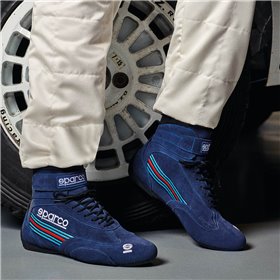 BOTINES TOP TALLA 44 AZUL MARINO MARTINI-R