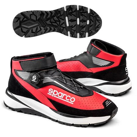 ZAPATILLA SPARCO CHRONO FIA 8856-2018 TALLA  39 NEGRO/ROJO