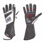 GUANTES OMP KS-1R  NEGRO/BLANCO/PLATA TALLA XS