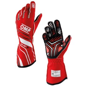 GUANTES OMP ONE-S FIA 8856-2018 ROJO TALLA S