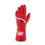 GUANTES OMP DIJON FIA 8856-2018 ROJO TALLA S